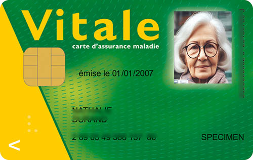 carte vitale mise à jour par la pharmacie Pernot